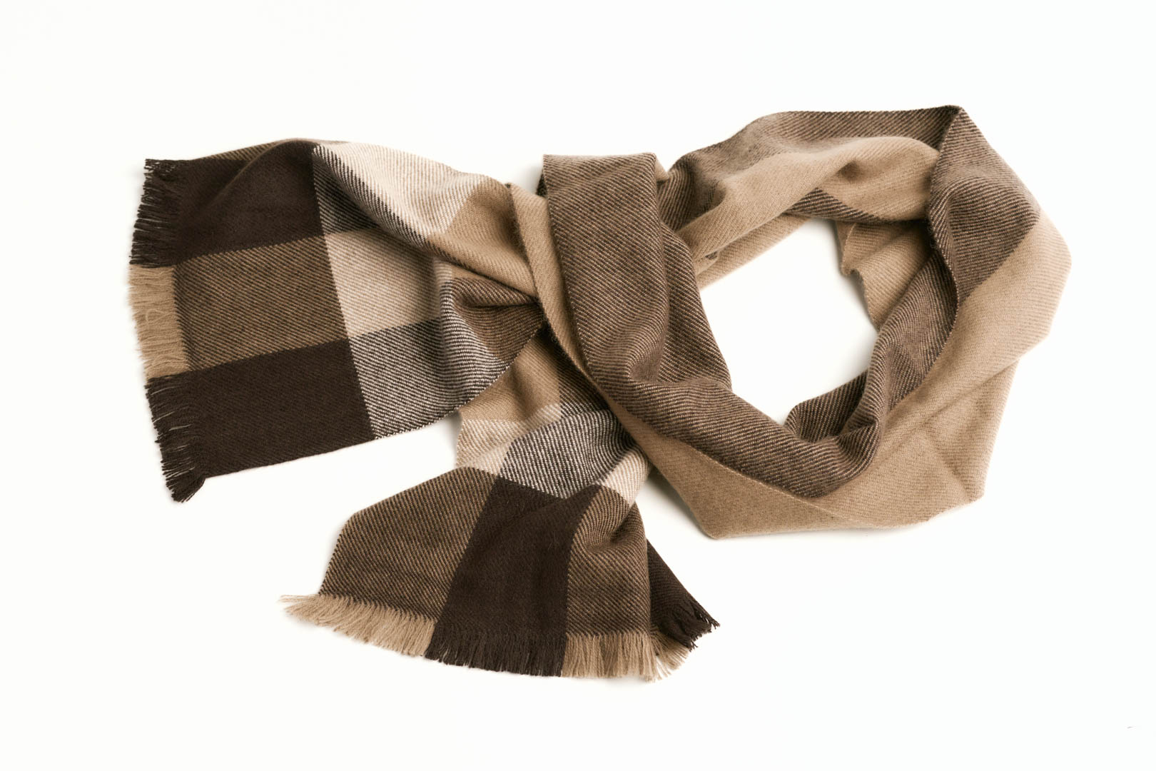 Thumbnail for Men´s Pure cashmere Scarf - Patterned 